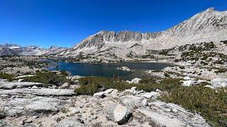 Exploring Eastern Sierra Nevada Mountains (Hilton Lakes, Pioneer Basin, Grinnell Lake, McGee Pass)