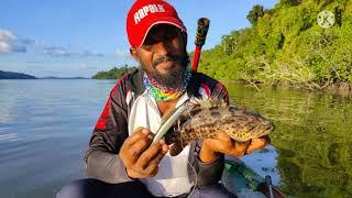 Back water fishing in Andmans from Baits and Bites fishing adventures of Andamans 