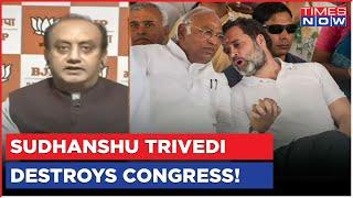 Sudhanshu Trivedi Exposes Real Face Of Congress As Ram Mandir Debate Takes Centre Stage, Watch