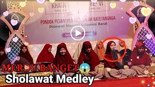 Sholawat Medley Santri Putri Pondok Pesantren al-Risalah Batetangnga