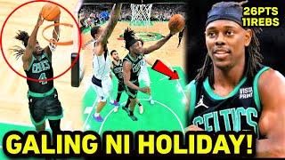 TINALO pa ni Jrue Holiday si Kyrie Irving! Grabe ang ginagawang laro sa Boston Celtics! 2-0 na