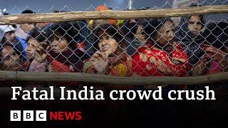 Dozens dead in crowd crush at India’s Kumbh Mela festival | BBC News