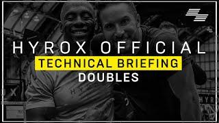 HYROX OFFICIAL | TECHNICAL BRIEFING DOUBLES | SEASON 24/25