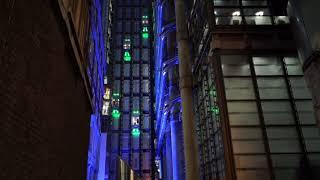 Lifts at the Lloyds Building.