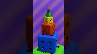 Dice Infinite 3 #satisfyingvideo #shorts