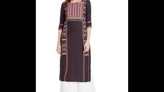 W Woman Kurta Kurti in India Ethnic Clothing