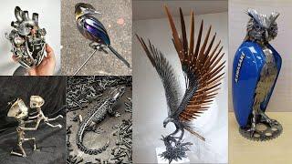 Fun Scrape Metal Projects/For Beginners  decor ideas /scrape metal art/metal wall decor ideas