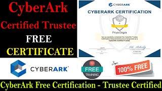 CyberArk Training and Certification Programs- CyberArk Trustee Certification |CyberArk Certification