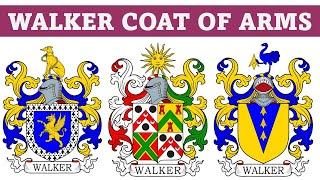 Walker Coat of Arms & Family Crest - Symbols, Bearers, History