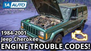 Top Check Engine Trouble Codes 1984-2001 Jeep Cherokee SUV