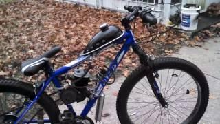 FAT TIRE SNOW BIKE motorized bicycle 2-stroke 66cc 80cc