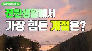 전원생활에서 가장 싫은 계절 / 대부분 겨울이라고 생각하실수도 있지만 /전원생활 계절별 장단점