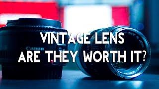 Lens SHOOT OUT | VINTAGE canon f1.4 FD vs MODERN Canon 50mm 1.8