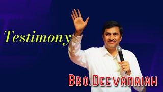 Preached Gospel in 89 Countries - Bro. Deevanaiah