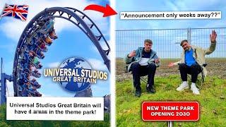 EXCITING NEWS for Universal Studios Great Britain!! Announcement SOON??