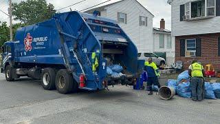 Massive Garbage Truck Compilation! 2 Hours of New Way Rear Loaders!!!