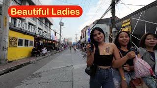 Beautiful Ladies Recognized Him. Angeles city. Pampanga. Philippines.