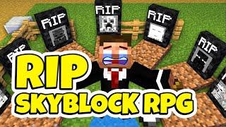 СМЕРТЬ SkyBlock RPG - МОДЫ ДЛЯ МАЙНКРАФТ ЗАПРЕТИЛИ? [Остров РПГ]