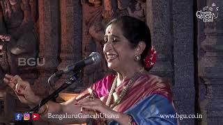 ARUNA SAIRAM LIVE | FULL CONCERT | BHAKTI SANGEETHA | 61st BENGALURU GANESH UTSAVA