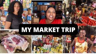 Must watch! My market trip in Accra as a Foreigner| My happy Ghanaian vendors | price hike of things