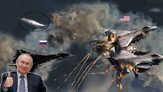 Fatal Mistake! US F-35 Fighter Planes Enter Threatened Areas in Russia! See What Happens