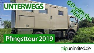 Pfingst-Tour 2019 mit dem Expeditionsmobil - Gummersbach - Aachen - Nienburg