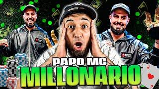 PAPO MC GANA 12 MILLONES DE DÓLARES EN FINAL MUNDIAL DE POKER!! ⭐| REACCIÓN A LA JUGADA