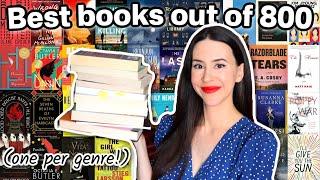 I've read 800 books on Booktube, here are my best recommendations with reviews!