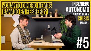 ¿Cuánto GANA un INGENIERO JUNIOR en ESPAÑA?¿Y un AUTÓNOMO? AUTONÓMO vs ASALARIADO el PODCAST#05️