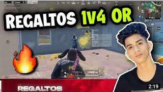 Soul Regaltos 1v4 OP performance | Regaltos 1v4 against OR || Bgmi highlights #soul #regaltos #rega