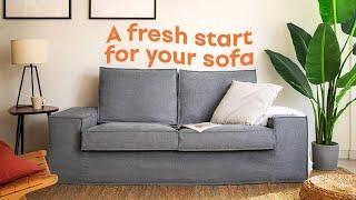 Give Your Sofa A Fresh Start | Everyday Weave Sofa Covers by Comfort Works
