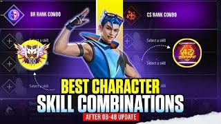 (After Update) Best Character Combination For BR Rank & CS Rank || OB-48 Update Best Combination !!