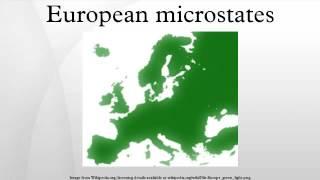 European microstates