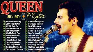 Queen Greatest Hits Album Tracklist ~ Queen Best Songs Playlist 70s 80s 90s