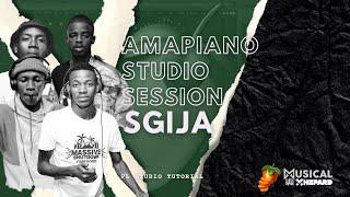 Amapiano FL Studio Tutorial 2023 | Sgija Session With Stock Plugins Only