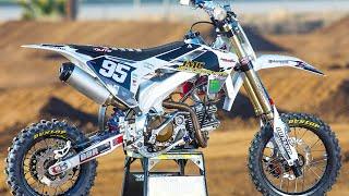 190cc Super Trick Husqvarna Pit Bike with Carson Brown - Motocross Action Magazine