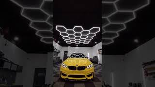 Hexagon Lighting UK | Garage Led Lighting | Detailing Hex Lights | Detailing Studio LED | Man Cave