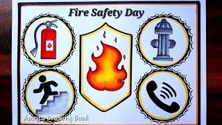 National Safety Day Drawing Easy /Safety Day Drawing /How to Draw National Safety Day poster #safety