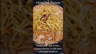 Khaosoi Gai: The Delicious Thai Curry Noodle Dish #imseeingtheworld.com