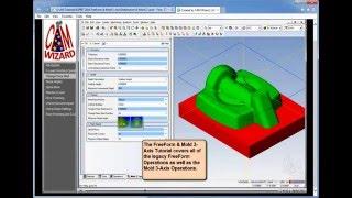 ESPRIT 20xx Milling Tutorial Preview