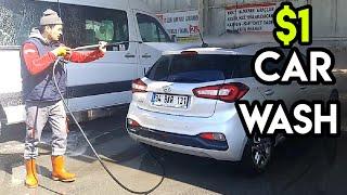 Cheapest Turkish Car Wash | Only $1 | Esenyurt - Turkey | Yuaw Vlog