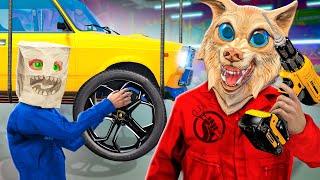 МЫ СТАЛИ МЕХАНИКАМИ В ГТА 5 ! 24 ЧАСА В АВТОСЕРВИСЕ ! - ЧЕЛЛЕНДЖ GTA 5