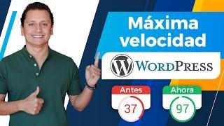  Cómo Optimizar Velocidad de Carga Página Web WordPress - Core Web Vitals Español