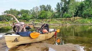 14 Miles ALONE on the River!! (Crazy Fishing)