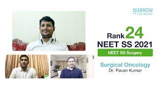 Rank 24 NEET SS'21- Surgical Oncology, Dr Pavan Kumar with Dr Rohan Khandelwal and Dr John J Alapatt