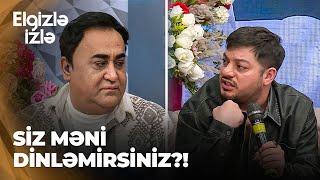 Elgizlə İzlə | Elgizlə Elnar Xəlilov arasında MÜBAHİSƏ | Şərait yaradın, mahnımızı təqdim edək