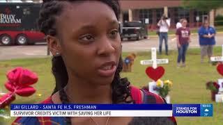 Santa Fe school shooting survivor credits victim for saving her life