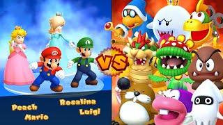 Mario Party 10 - All Bosses (4 Players)
