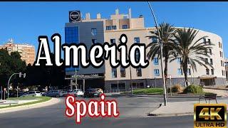 Almeria Spain  4k walking tour | immersive video 2024