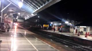 Angry Speed show by WCAM2p loco with Pune - Ahmedabad AC Duronto Express